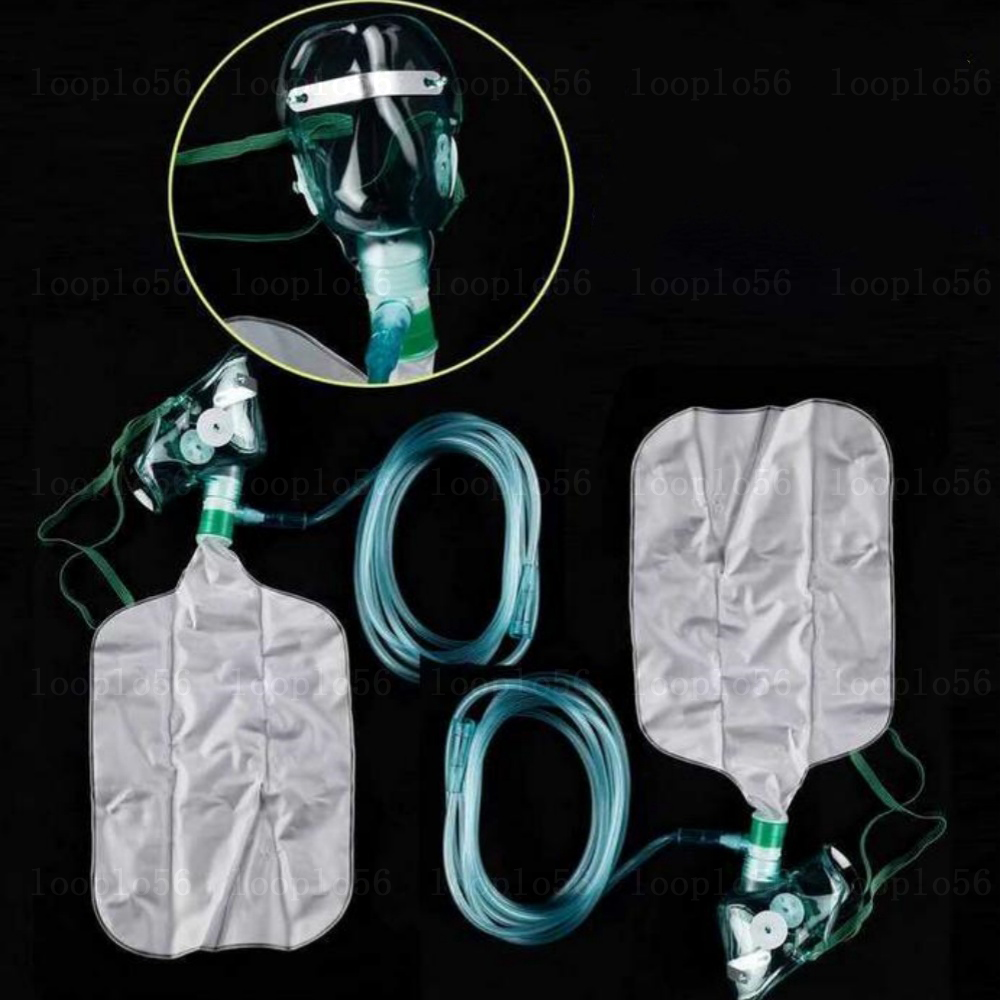 Oxygen Mask Non-Rebreather - 1-20Pcs Adult High Concentration Oxygen Face