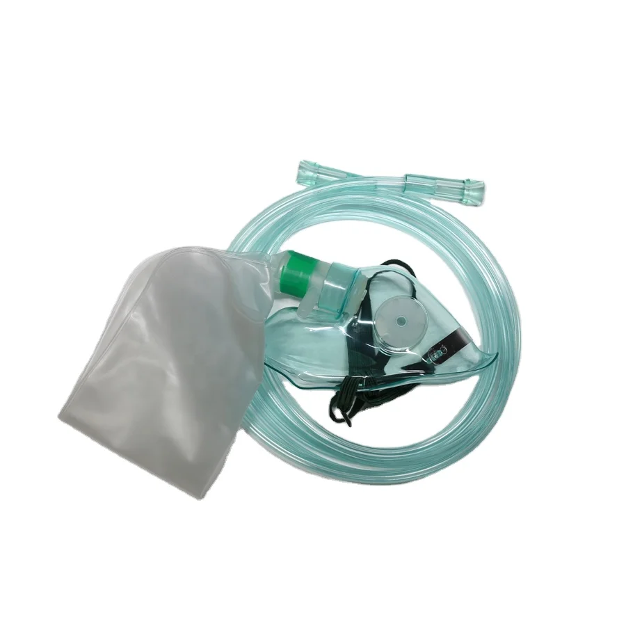 PVC Mask with Reservoir Bag NR - Oxygen Mask Non-Rebreather review and price