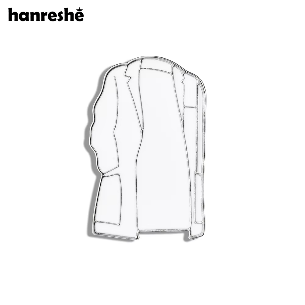 Hanreshe White Coat Enamel Bro - Medical Lab Scientist review and price