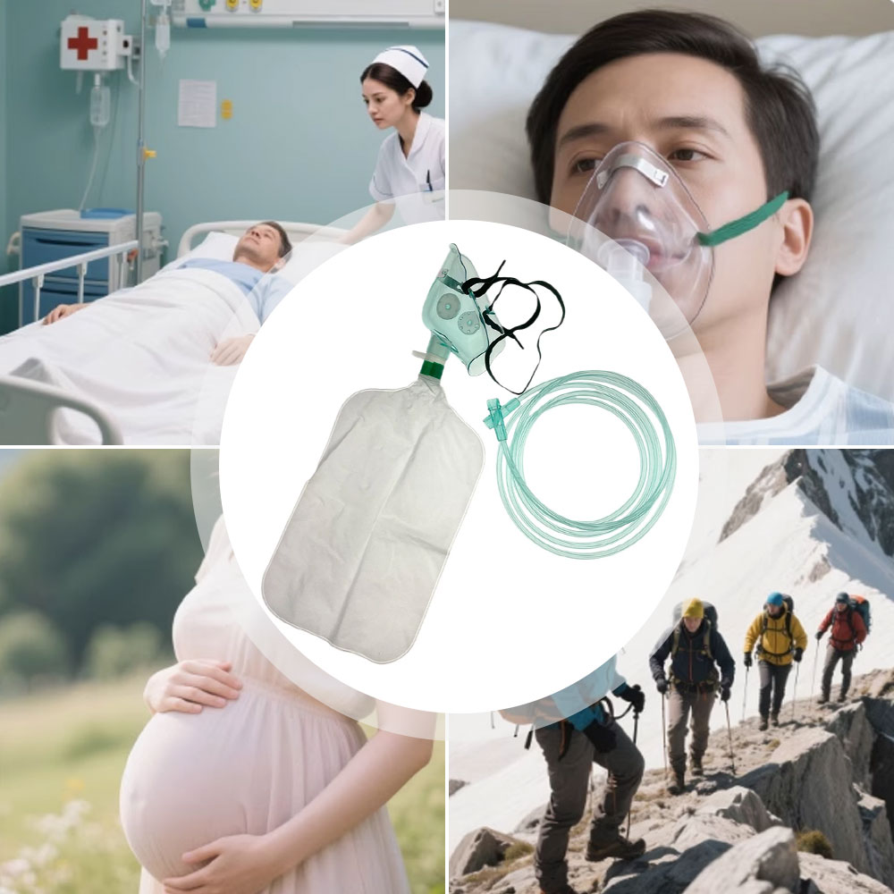 5-10Pcs Disposable Adult High  - Oxygen Mask Non-Rebreather review and price